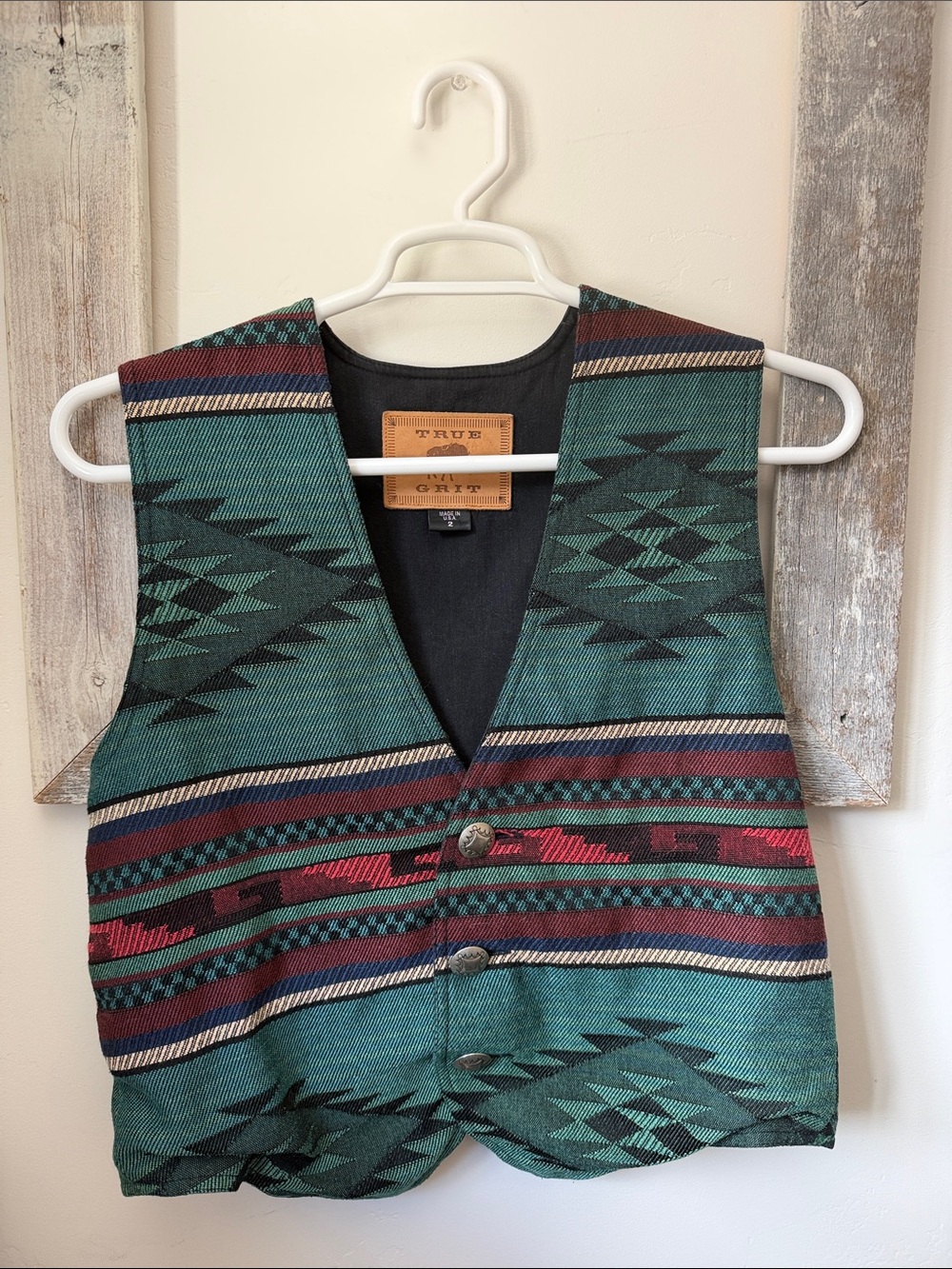 Vintage Western Vest